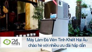 khuyến mãi hấp dẫn từ máy đá viên hải âu