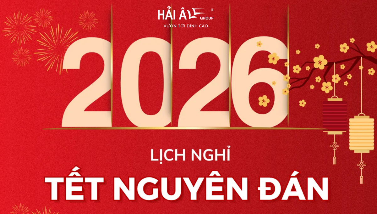 Hải Âu Group Thông Báo Lịch Nghỉ Tết Nguyên Đán 2026